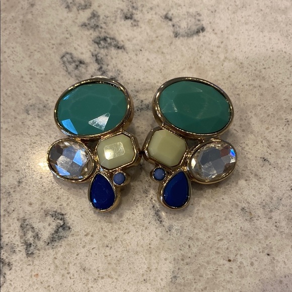 Elegant Multicolor Earrings Costume Jewlery - Picture 5 of 6